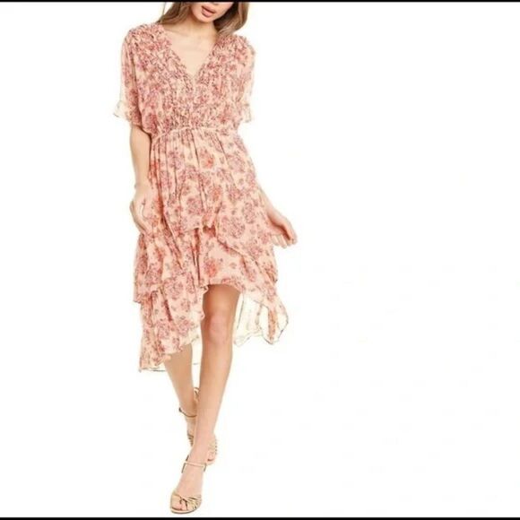 The Kooples Floral Frill Dress - Picture 1 of 9